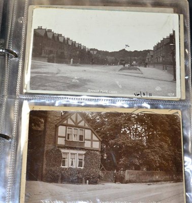 Lot 520 - Postcard Collection - Leeds Area. A fine collection of mainly Edwardian and early cards in 2...