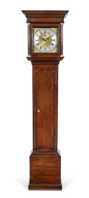 Lot 747 - A Good Oak Thirty Hour Longcase Clock, signed Jonas Barber, Winster, numbered 305, circa 1755, flat