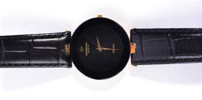 Lot 113 - A plated wristwatch, signed Raymond Weil, Genève model, Othello