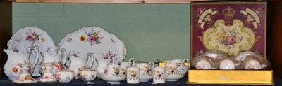 Lot 133 - A large collection of Royal Crown Derby ''Derby Posies'' pattern tea and other wares
