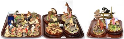 Lot 230 - Border Fine Arts Domestic British Wildlife Society and Membership Figurines Including: 'Evening...