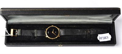 Lot 288 - A bi-metal wristwatch signed Eterna