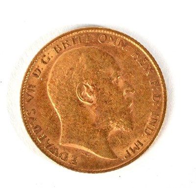 Lot 326 - An Edward VII 1905 half sovereign