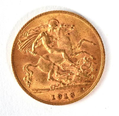 Lot 327 - A George V 1913 half sovereign