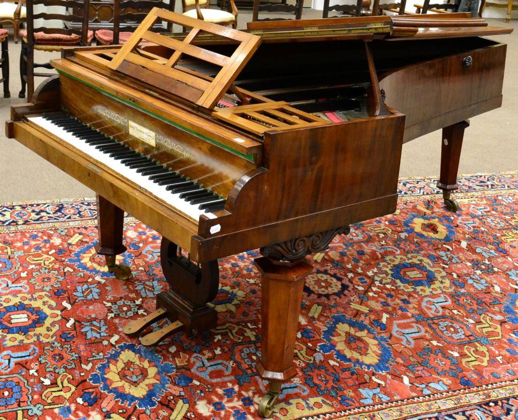 Lot 954 - A John Broadwood & Sons 8' Mahogany and Rosewood Cased Historic Concert Grand Piano, circa...