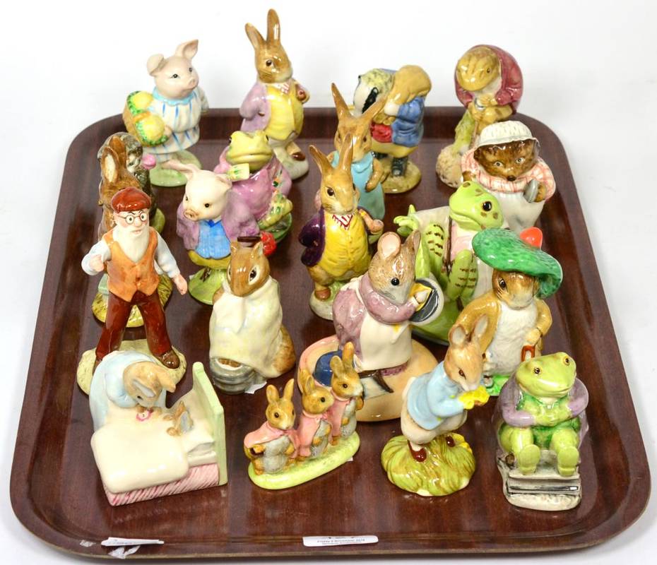 Lot 427 - A large collection of Beswick Beatrix Potter