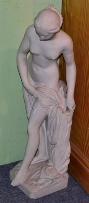 Lot 464 - A reconstituted marble statue of a Classical maiden