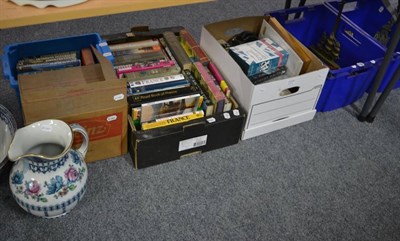 Lot 1173 - A group of seven late Victorian/early 20th century doorstops, together with a group of books, etc