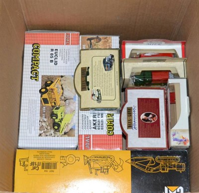 Lot 1182 - Various Caterpillar and other plant Diecast