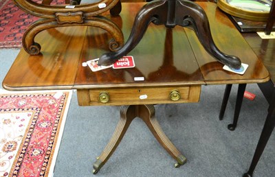 Lot 1324 - A 19th century mahogany Pembroke table