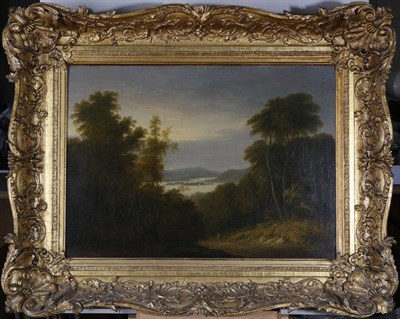 Lot 38 - Attributed to Julius Caesar Ibbetson (1759-1817) A view of Lake Windermere Bears signature, oil...