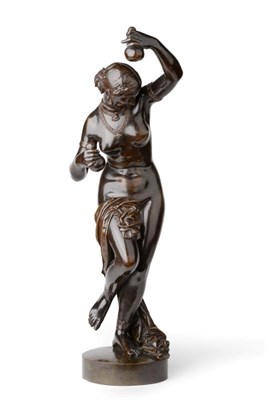 Lot 254 - Jean Jacques Pradier (Swiss, 1790-1852): Négresse aux Calebasses, a bronze figure of a...