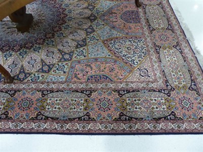 Lot 464 - Fine Tabriz Carpet Iranian Azerbaijan, late 20th century The polychrome field centred by a...