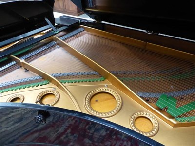 Lot 557 - A Bechstein 6'7'' Grand Piano, Late 19th Century, model number 25973, with ivory keys, turned...