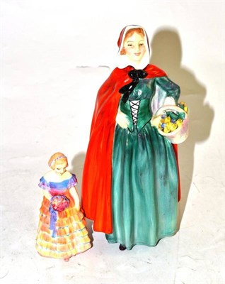 Lot 131 - Two Royal Doulton figures 'Bridesmaid' M12 and 'Jean' NH2032