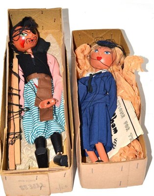 Lot 144 - Two Pelham puppets; 'Pirate Man' and 'Sailor Girl'