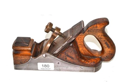 Lot 180 - A mahogany smoothing plane stamped B Dodd