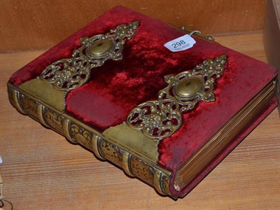 Lot 298 - A Victorian photograph album