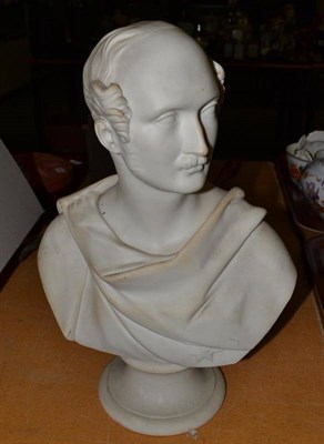 Lot 327 - Worcester Parian bust after E J Jones