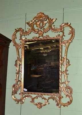 Lot 399 - An 18th century style Rococo wall mirror