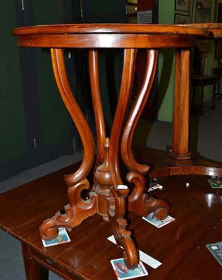 Lot 428 - Reproduction circular occasional table