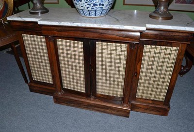 Lot 440 - William IV rosewood chiffonier