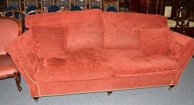 Lot 449 - A large Duresta three seater settee