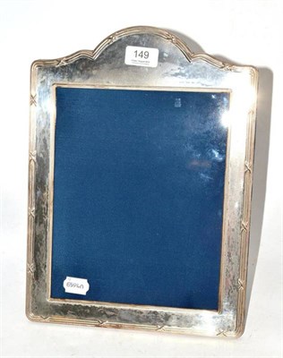 Lot 149 - A large silver photograph frame