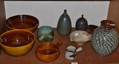 Lot 199 - Collection of Studio pottery, including Andrew Hague and Swaledale