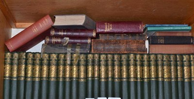 Lot 202 - A set of twenty seven Waverley novels, Melrose edition, Claxton Publishing, also a leather...