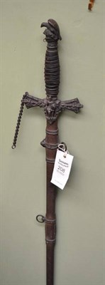 Lot 208 - An American fraternity sword