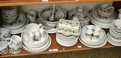 Lot 212 - Large quantity of Portmeirion Botanic Garden crockery, including dinnerware, cheese bell,...