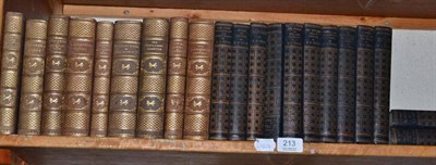 Lot 213 - Two sets of books