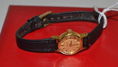 Lot 272 - A lady's Omega wristwatch in Omega box