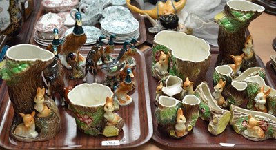 Lot 290 - Beswick animals including horses, birds and ducks, also a quantity of Hornsea pottery, etc