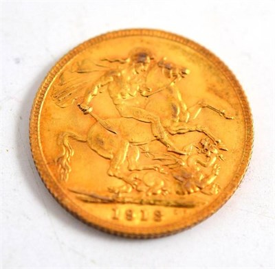 Lot 375 - A full sovereign dated 1913