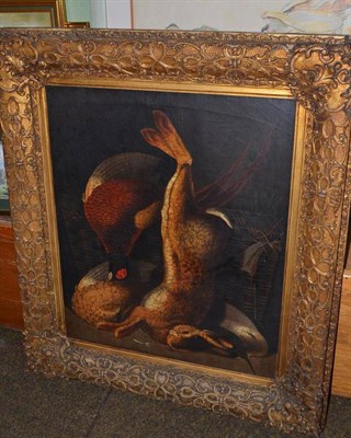 Lot 465 - Follower of Benjamin Blake (19th century), still life of dead game, oil on canvas