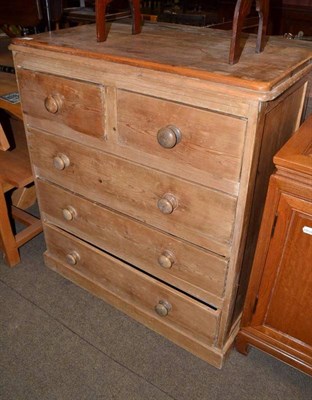 Lot 506 - Pine four height chest of drawers