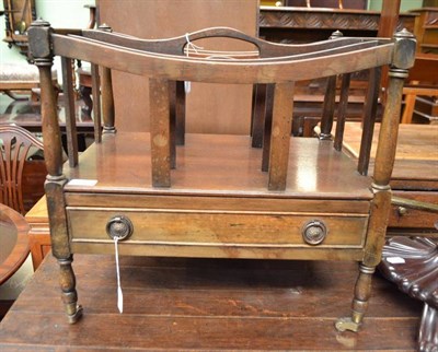 Lot 512 - A mahogany Canterbury