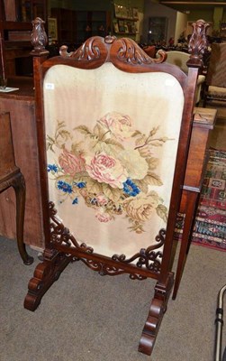 Lot 513 - Glazed fire screen