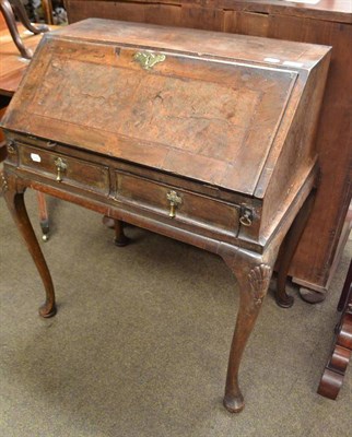 Lot 514 - Walnut bureau