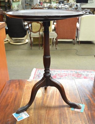 Lot 515 - Mahogany tripod table