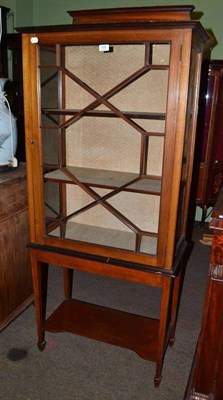 Lot 595 - Display cabinet