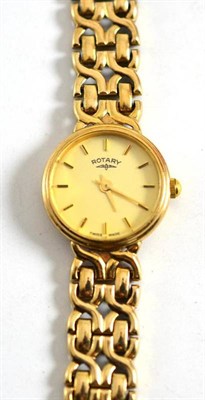 Lot 146 - A lady's 9ct gold Rotary wristwatch