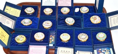 Lot 217 - Thirteen Halycon Days Mothers' Day boxes, with original boxes