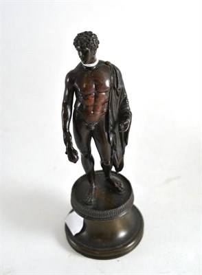 Lot 272 - Bronze figure of a classical man