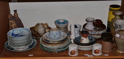 Lot 131 - Collection of studio pottery