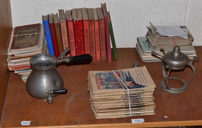 Lot 159 - Three 'Contour' Road Books of England, 'Motoring & Hiking' booklets and sundry