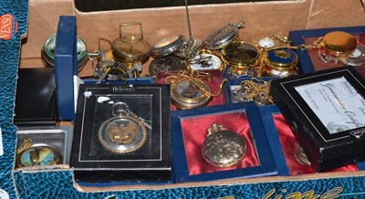 Lot 401 - Quantity of modern pocket watches, etc