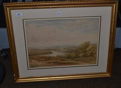 Lot 486 - James Orrock (1829-1919), watercolour landscape, signed and dated 1919